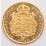 1887 1/2 Sovereign Great Britain Jubilee Head very nice coin Choice AU/UNC