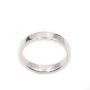 Tiffany & Co Platinum Men's Essential Plain Wedding Band 4mm Size 8.5 