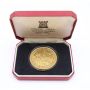 Isle of Man 1978 silver Medal Gold on Silver Coronation CH. Proof w/Box & COA