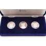 1988 South Africa 3-silver coin Choice Proof set
