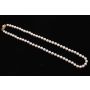 AKOYA 64 Pearl necklace 20 inch 7-7.5mm cream/pink 14K with appraisal $2,100. 