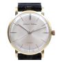 Germinal Voltaire 17 Jewel Manual Wind 14K Yellow Gold Vintage Mens Wristwatch