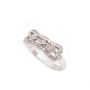 14k White Gold Ladies 0.33 Carat Diamond ring Size-6.5 
