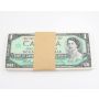 100X Canada 1867-1967 $1.00 banknotes Original bundle Choice AU to CH UNC+