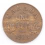 1923 Canada one cent Key date nice VF+