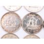 20x 1949 Canada silver dollars 20-coins EF to Choice AU/UNC
