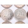 20x 1949 Canada silver dollars 20-coins EF to Choice AU/UNC