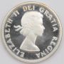 1962 Canada silver dollar Prooflike Cameo
