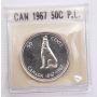 1967 Canada 50 cents  Choice Prooflike