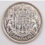 1947 straight-7 Canada 50 cents Choice AU/UNC