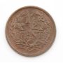1911 Netherlands 1/2 cent Choice Uncirculated BN
