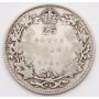 1936 Bar Canada 25 cents G/VG