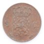 1872 Netherlands 1/2 cent VF+