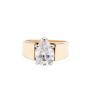 1.59ct Diamond solitaire 14K yellow gold ring with appraisal $12,000.00 Size 5.5