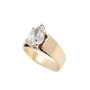 1.59ct Diamond solitaire 14K yellow gold ring with appraisal $12,000.00 Size 5.5