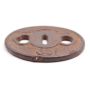 Japanese tsuba Iron sword guard 2.625 inches x .125 inches 57.1 grams