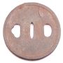 Japanese tsuba Iron sword guard 2.625 inches x .125 inches 57.1 grams