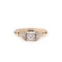 14 Karat Birks Yellow Gold Ladies 0.23 Carat Diamond Ring 