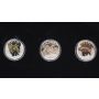 2016 Canada $10 Fine Silver Coin - Day of The Dinosaurs - 3 Coin Set