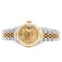 Rolex Oyster Perpetual Datejust 69173 Diamond Dial 18K Stainless Ladies Watch 
