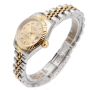 Rolex Oyster Perpetual Datejust 69173 Diamond Dial 18K Stainless Ladies Watch 