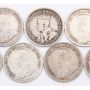 9X Canada 5 cents 1911 12 13 14 16 17 18 19 1920 9-coins VG or better