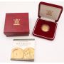 1907 GB UK Gold Sovereign DE SAULLES Royal Mint Cert and box Choice UNC