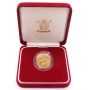 1907 GB UK Gold Sovereign DE SAULLES Royal Mint Cert and box Choice UNC