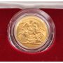 1907 GB UK Gold Sovereign DE SAULLES Royal Mint Cert and box Choice UNC