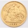 1908 Great Britain Half Sovereign gold coin VF