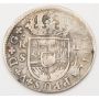 1721 Spain 2 Reales silver coin 4.71 grams damaged