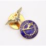Lufthansa Third Reich 14K gold pins 500,000 kilometers & 1st Atlantic crossing 
