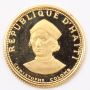 1973 Haiti 100 Gourdes gold coin KM107 .0420 oz gold Choice Gem Proof