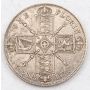 1917 Great Britain Florin sterling silver coin nice VF+