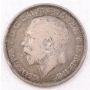 1916 Great Britain Florin sterling silver coin circulated