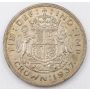 1937 Great Britain silver Crown nice EF/AU