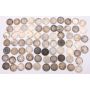 75X Queen Victoria Canada 5 cents silver coins 75-coins all damaged