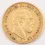 1872 B Germany Prussia 20 Mark gold coin VF+