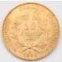 1899 A France 10 Francs gold coin nice EF
