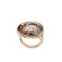 Pomellato Rose Gold Arabesque 10ct Smokey Quartz Cocktail Ring, Size 8 US / 57