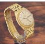 Rare OMEGA Constellation 168.019 18K Gold Linen Dial 1968 Mens Watch