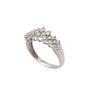 14K White Gold 1.00 TCW Round Brilliant Cut Diamond Ring