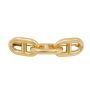 Hermes Paris Vintage Chaine D’Ancre Brooch in 18K Yellow Gold