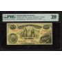 1937 Bank of Toronto $10 banknote Henwood L 229438 PMG VF20