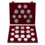 1980 Moscow Olympics USSR Silver 28-Coin Proof Set .900 Fine in Original Case – Rare Complete