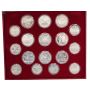 1980 Moscow Olympics USSR Silver 28-Coin Proof Set .900 Fine in Original Case – Rare Complete
