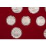 1980 Moscow Olympics USSR Silver 28-Coin Proof Set .900 Fine in Original Case – Rare Complete