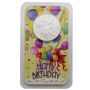 2014 American Silver Eagle 1 oz .999 Fine Silver BU – Happy Birthday Gift Capsule Party Holder