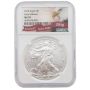 2018 American Silver Eagle MS70 NGC Early Releases | 1 oz .999 Fine Silver Coin - Bald Eagle Label