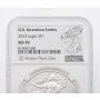 2023 American Silver Eagle MS70 NGC U.S. Invention Series Cordless Power Tools Label